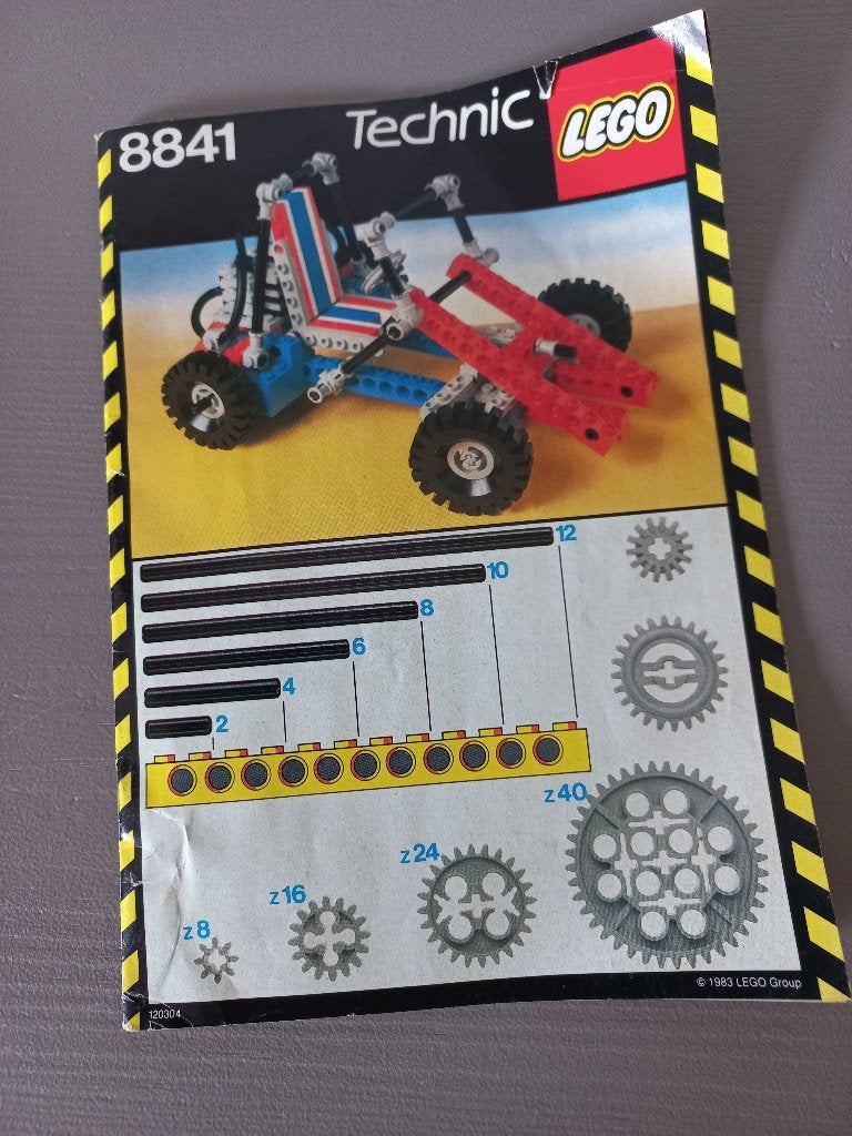 Lego 8841, Kinderen en Baby's, Speelgoed | Duplo en Lego, Gebruikt, Lego, Ophalen of Verzenden, Complete set