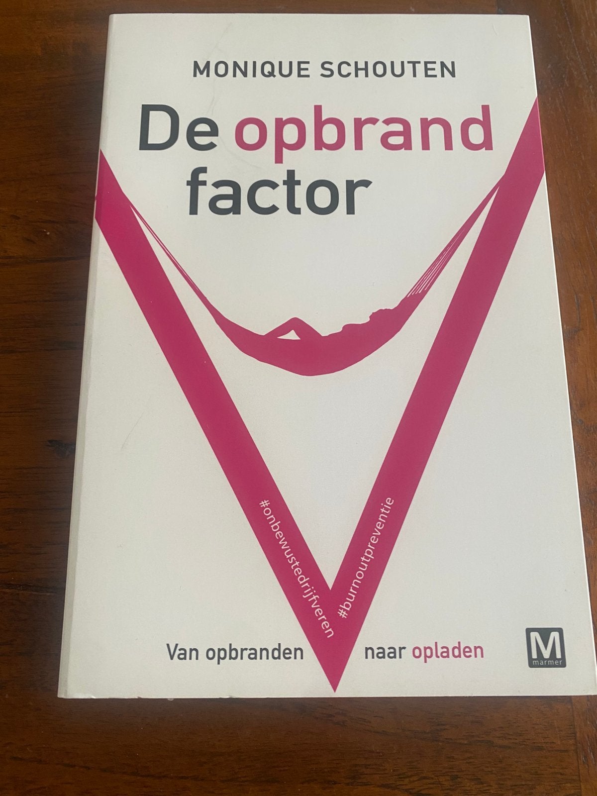 Monique Schouten - De opbrandfactor, Ophalen of Verzenden, Zo goed als nieuw, Monique Schouten