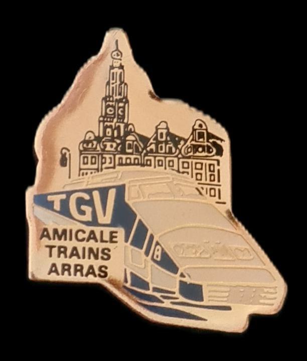 TGV Amicale Trains Arras pin, Verzenden, Nieuw, Transport, Speldje of Pin