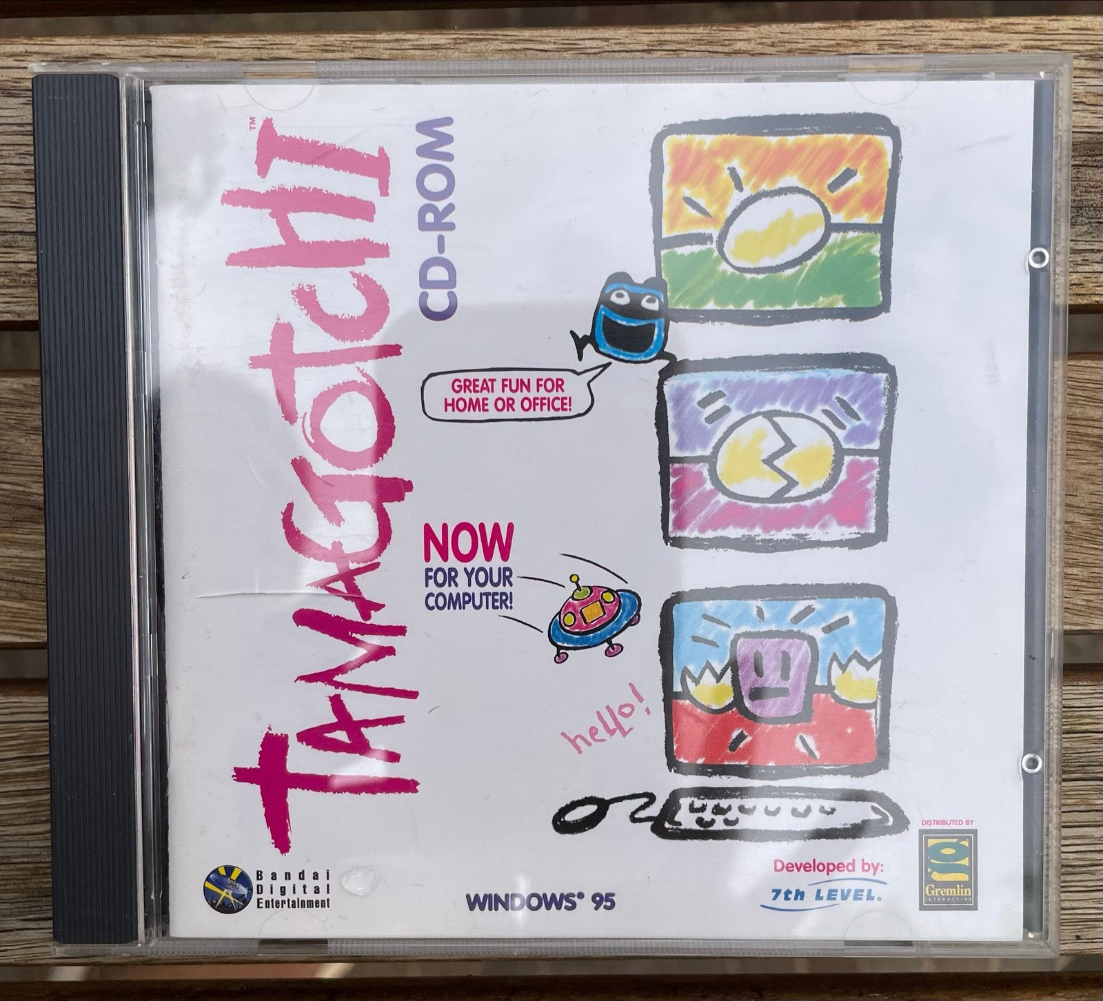 Tamagotchi CD-ROM voor Windows 95 - Virtueel Huisdier, Spelcomputers en Games, Gebruikt, 1 speler, Eén computer, Ophalen of Verzenden