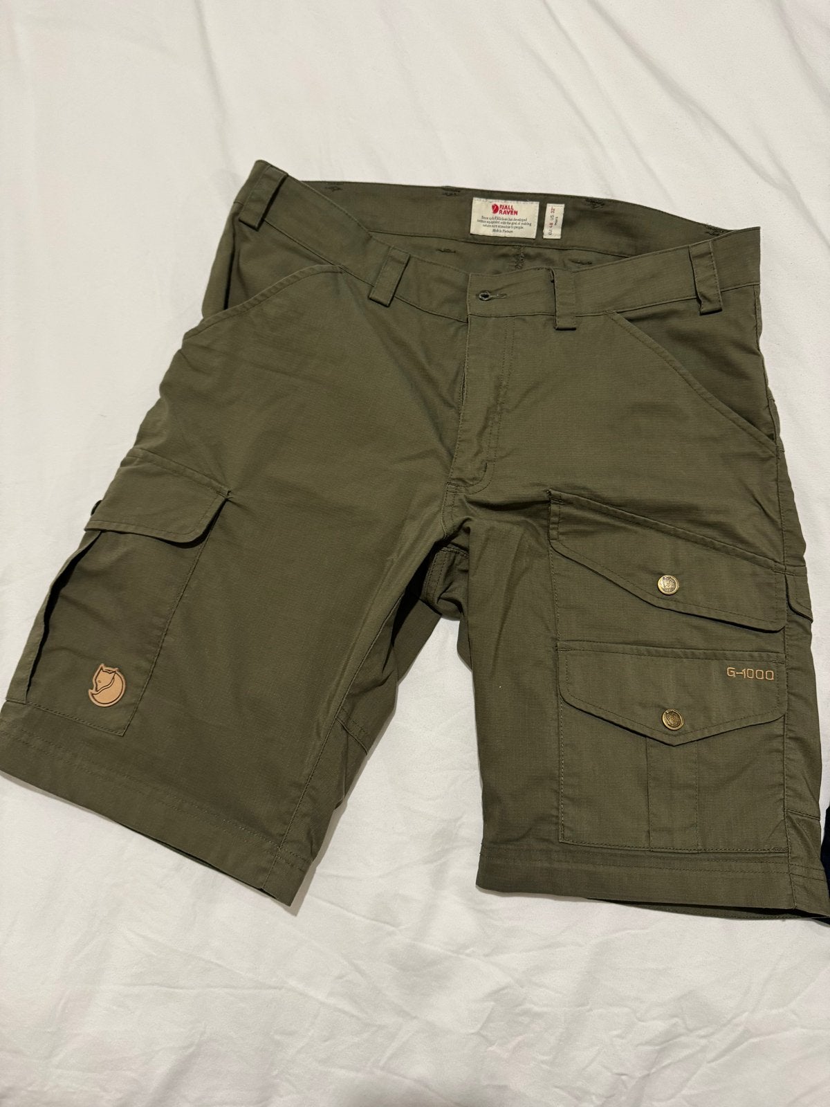 Fjallraven Vidda Pro Lite Shorts M EU 48, Ophalen of Verzenden, Nieuw, Maat 48/50 (M), Groen