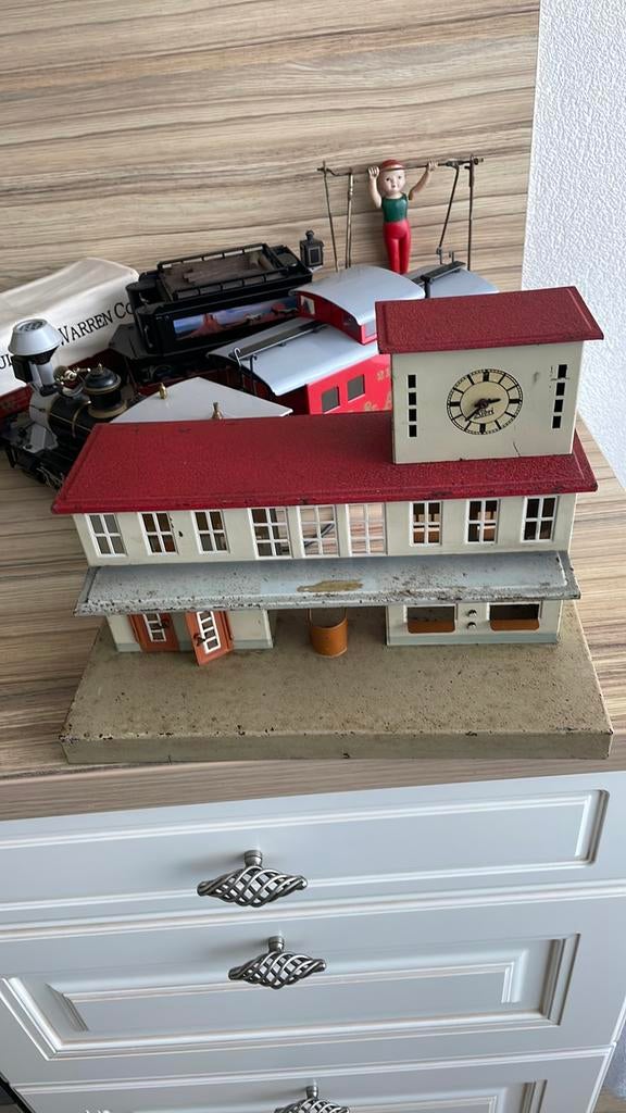 Station, Hobby en Vrije tijd, Overige merken, Gelijkstroom of Wisselstroom, Brug, Tunnel of Gebouw, Ophalen of Verzenden