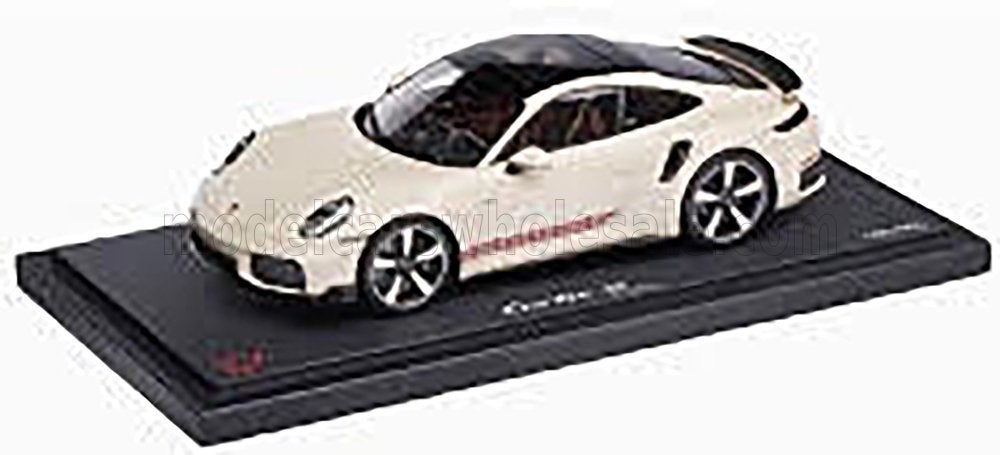 Spark 1:18 Porsche 992-2 Turbo S Cream/Black, Ophalen of Verzenden, Nieuw, Auto, Overige merken