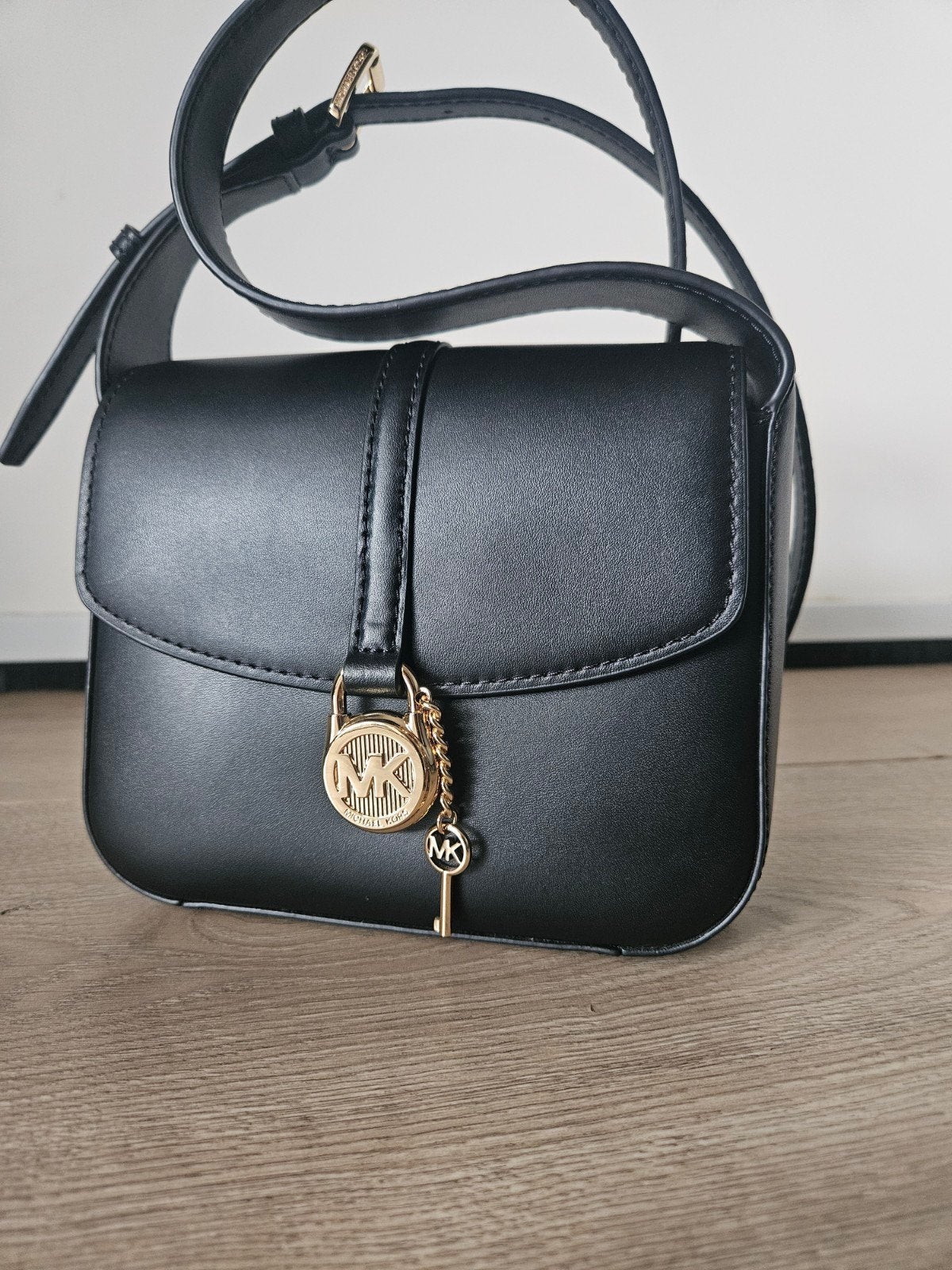 leren michael kors tas nieuwprijs129,-, Sieraden, Tassen en Uiterlijk, Tassen | Damestassen, Ophalen of Verzenden, Nieuw, Zwart