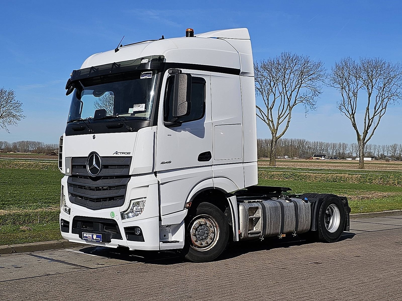 MERCEDES-BENZ ACTROS 1848 LS 2x tank retarder mp5, Euro 6, Wit, Bedrijf, Diesel