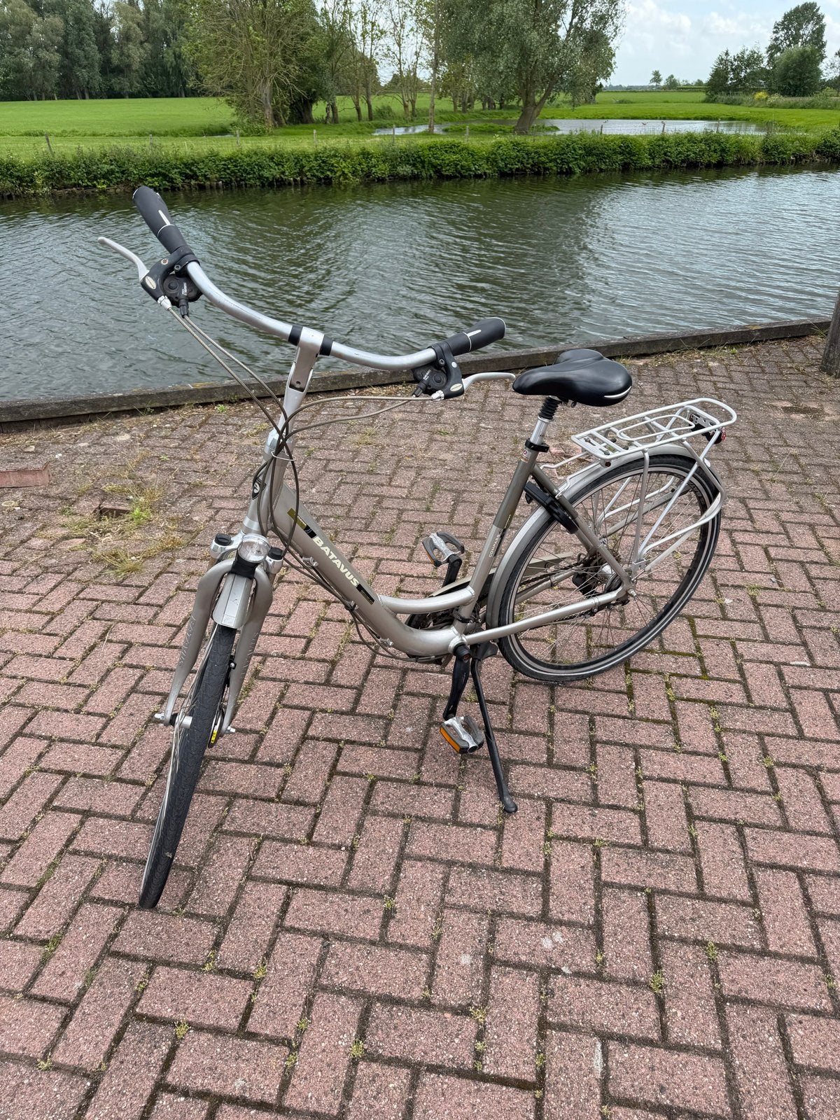 Batavus Compass Damesfiets, Fietsen en Brommers, Fietsen | Dames | Damesfietsen, Gebruikt, Batavus, Versnellingen, 50 tot 53 cm