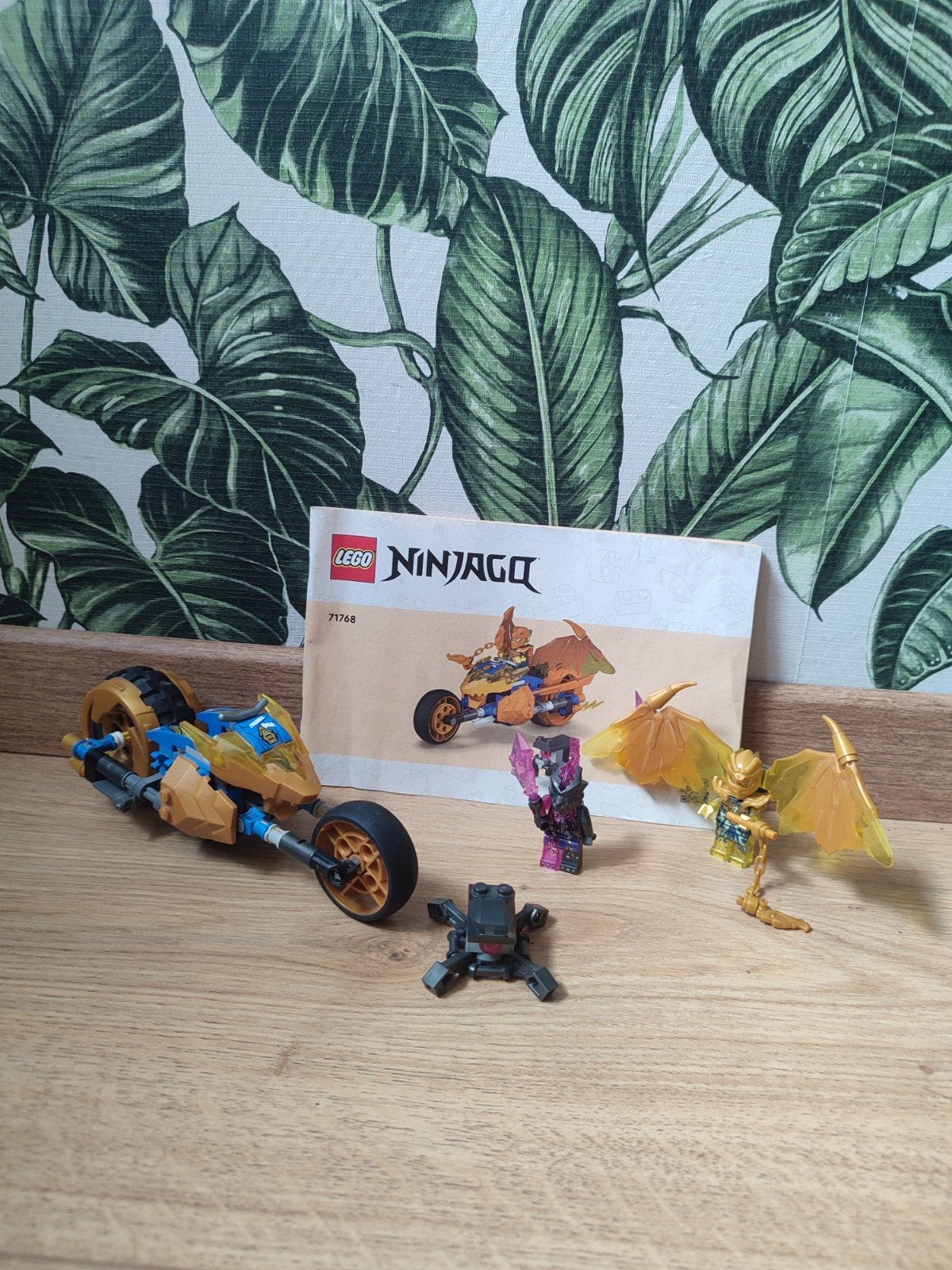 LEGO Ninjago 71768 Jay's gouden drakenmotor, Ophalen, Lego, Compleet, Zo goed als nieuw