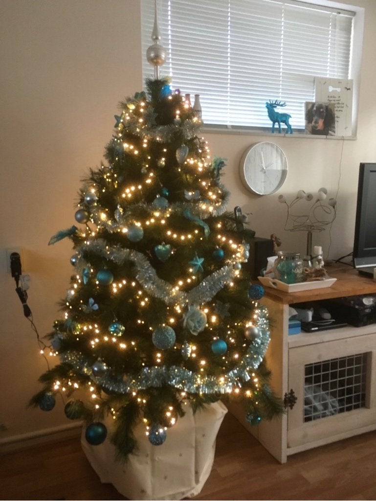 Complete kerstboom, Diversen, Ophalen, Zo goed als nieuw