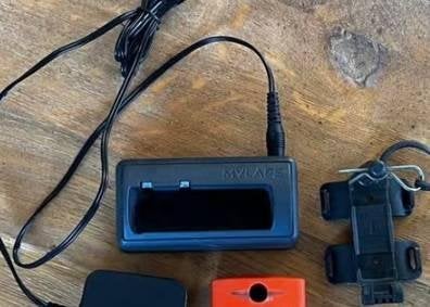 transponder en  lader  en houder gezocht, Mylaps, Info@mylaps.com, Ophalen of Verzenden, Zo goed als nieuw