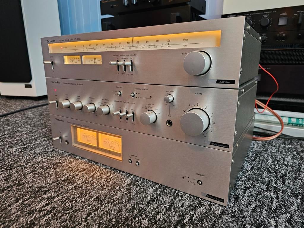Technics Stereo set., Gebruikt, Tuner of Radio, Losse componenten, Ophalen
