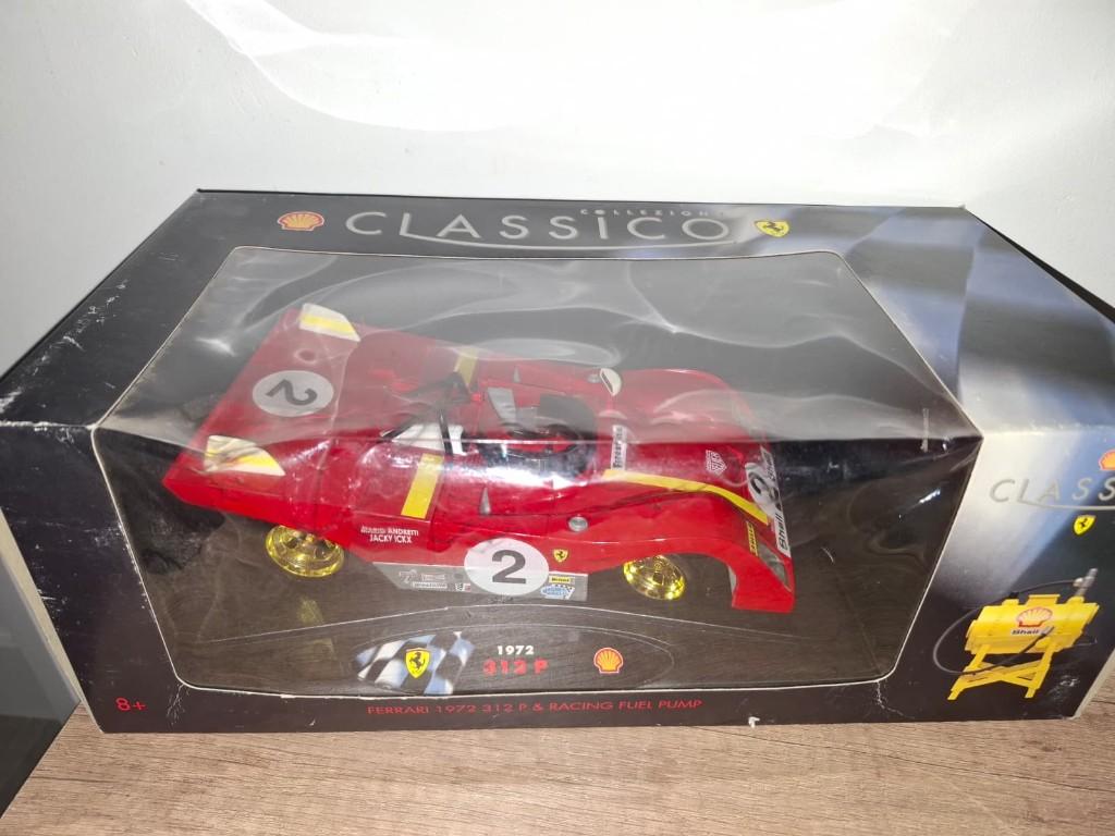 Classico Collezione Ferrari 312P (1972) schaalmodel – 1:18, Hobby en Vrije tijd, Ophalen, Nieuw, Auto, Bburago