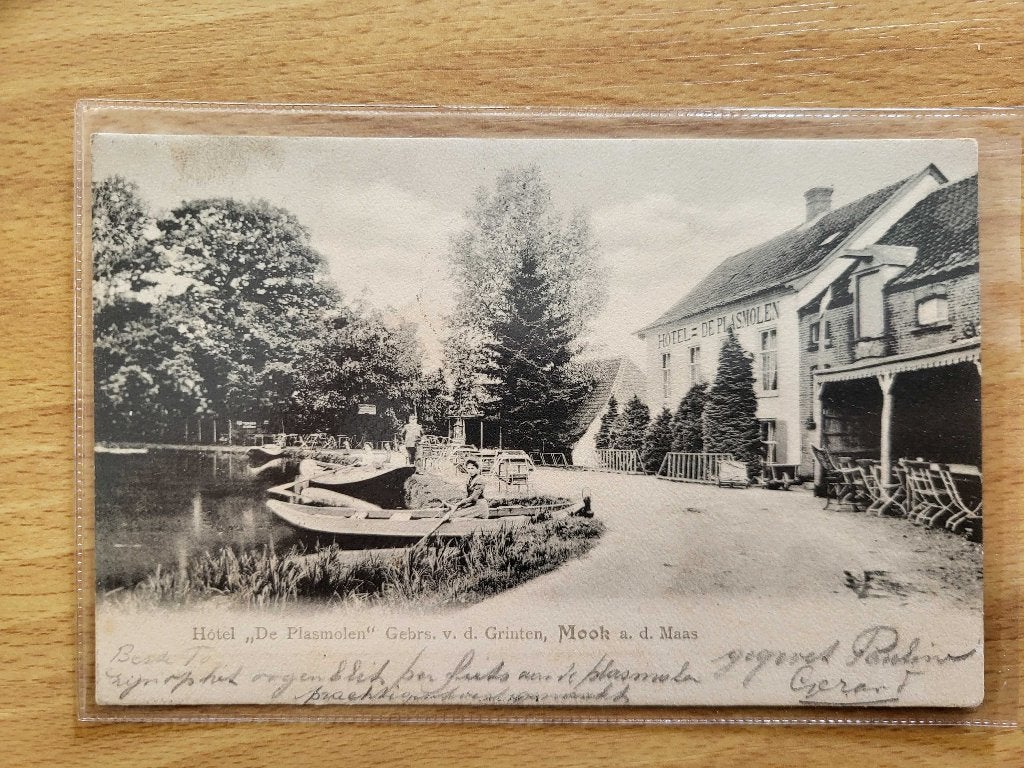 ansicht PLASMOLEN Mook 1904, Ophalen of Verzenden, Voor 1920, Limburg
