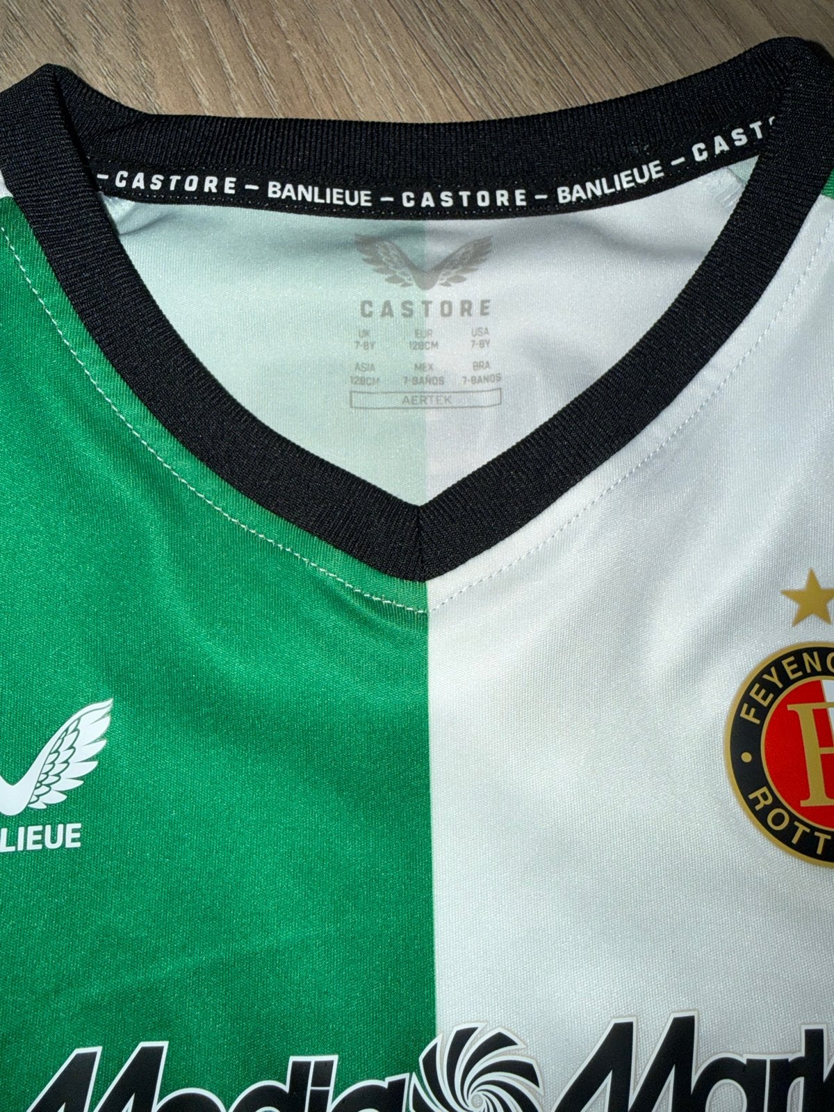 Feyenoord - Maat 128, Kinderen en Baby's, Ophalen, Zo goed als nieuw, Jongen
