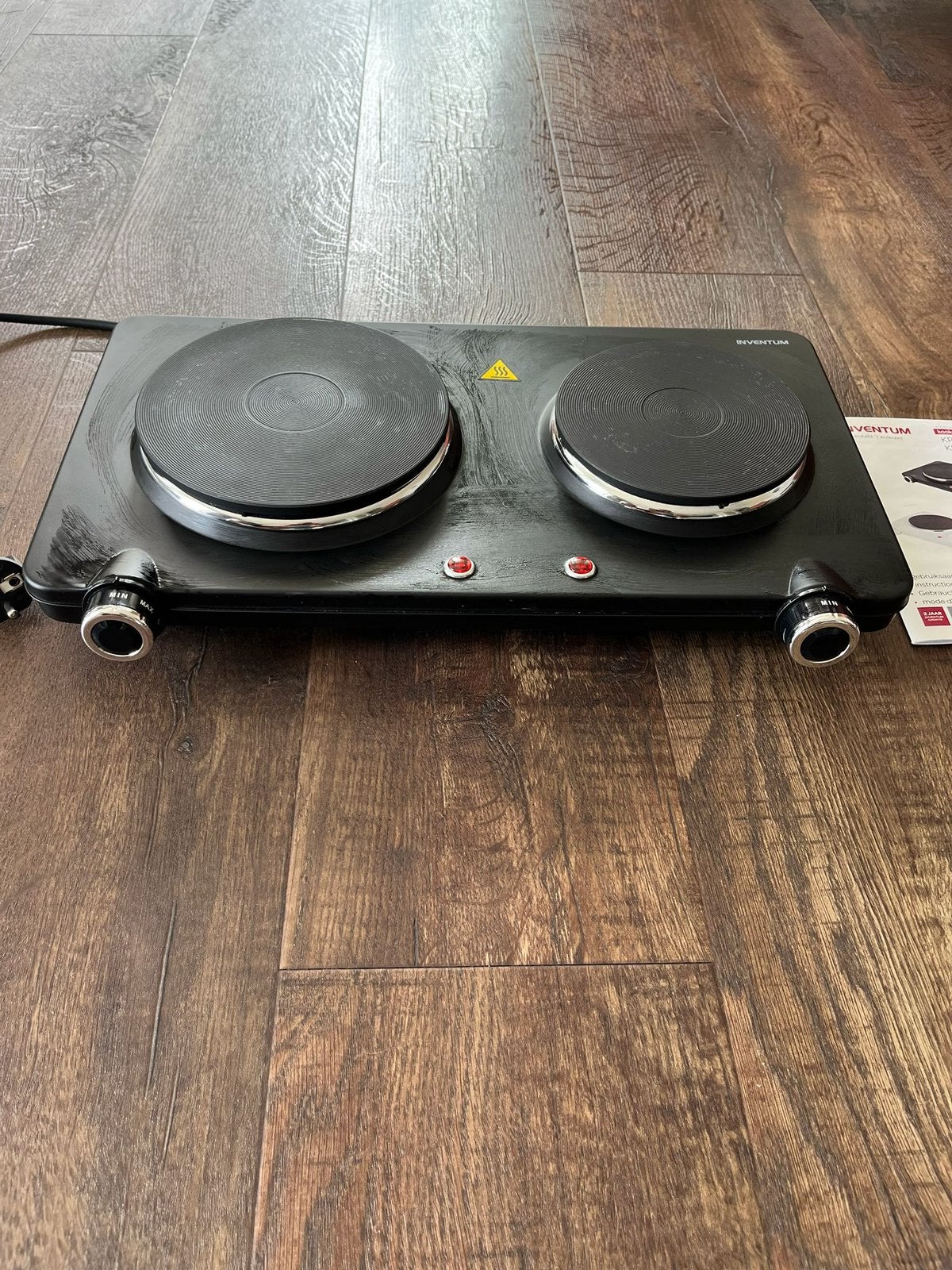 Te koop Electrische kookplaat Inventum KP 602, Zo goed als nieuw, Vrijstaand, Elektrisch, 4 kookzones