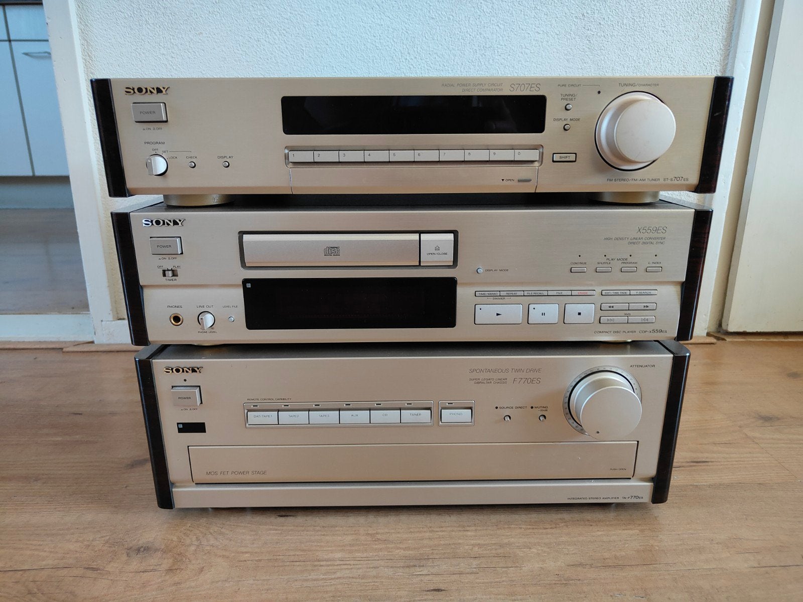 Sony ES set, Ophalen of Verzenden, Sony