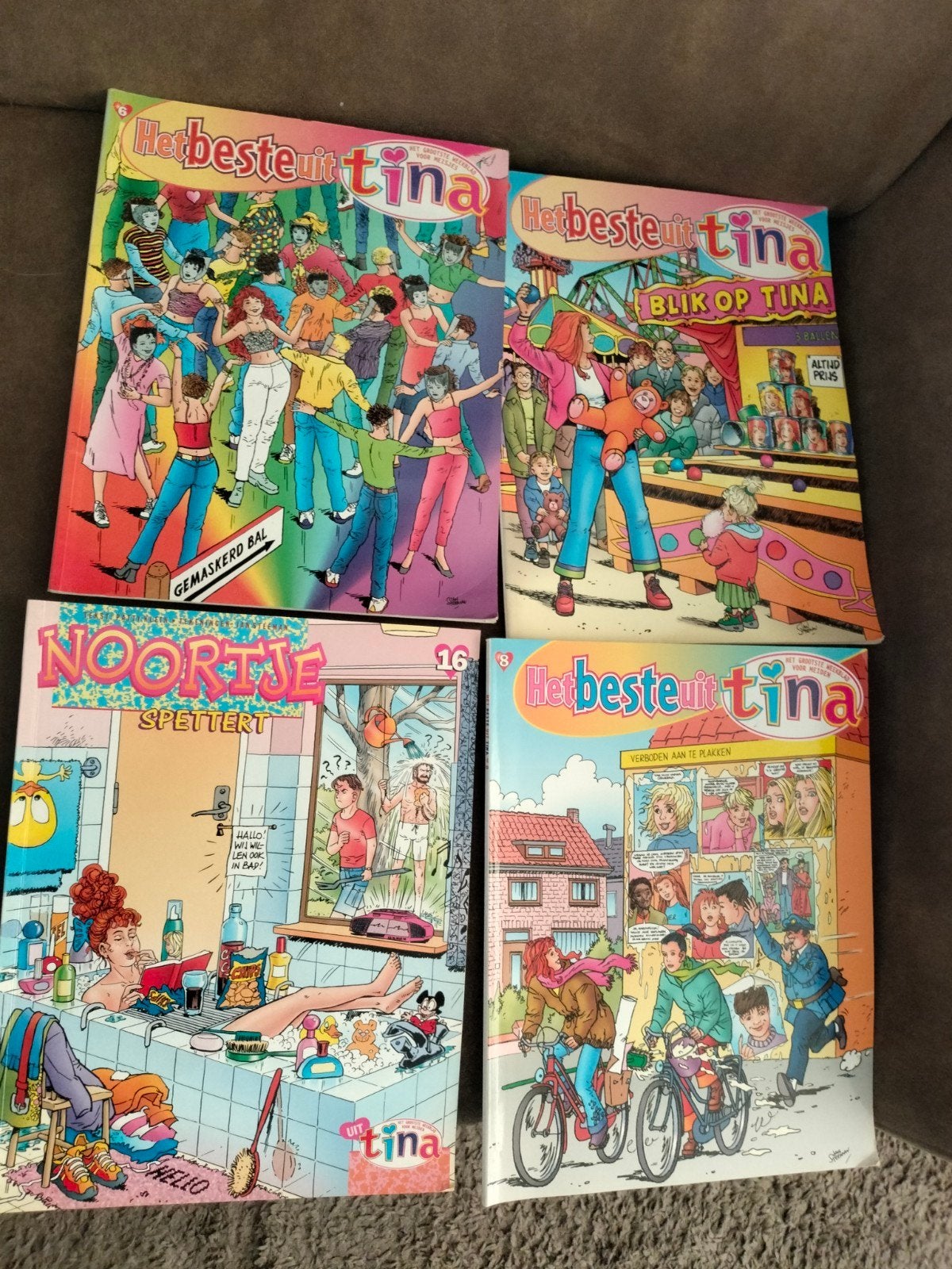 3 Tina boeken en 1 Noortje, Boeken, Meerdere stripboeken, Ophalen of Verzenden, Gelezen