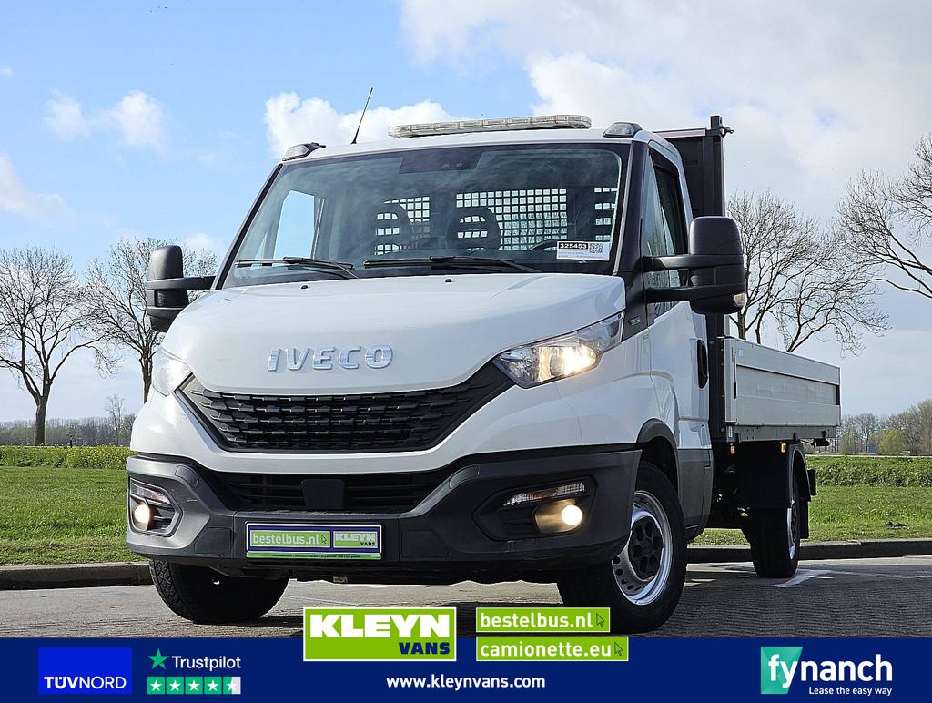 IVECO DAILY 35S14 l3 open-laadbak xl!, Auto's, 136 pk, Gebruikt, Euro 6, Iveco
