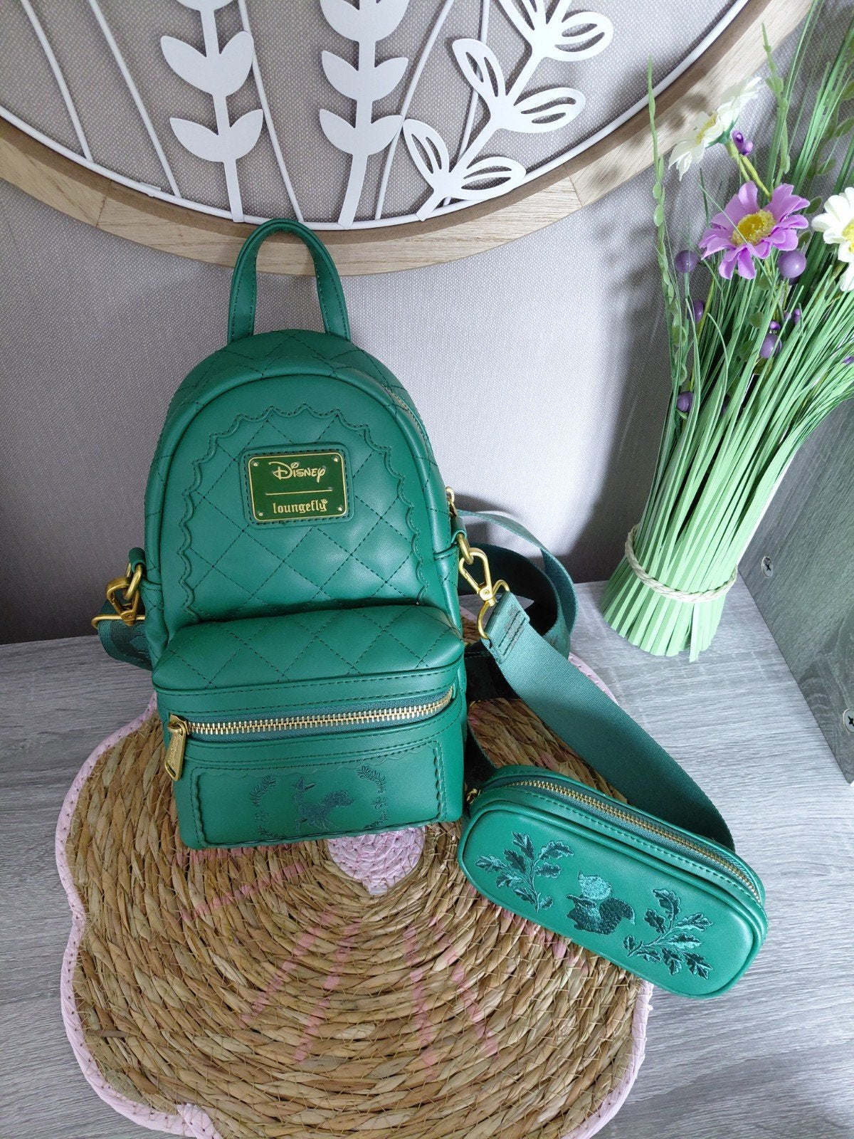 disney loungefly slingbag bambi, Ophalen, Overige figuren, Zo goed als nieuw, Tas, Koffer of Zak