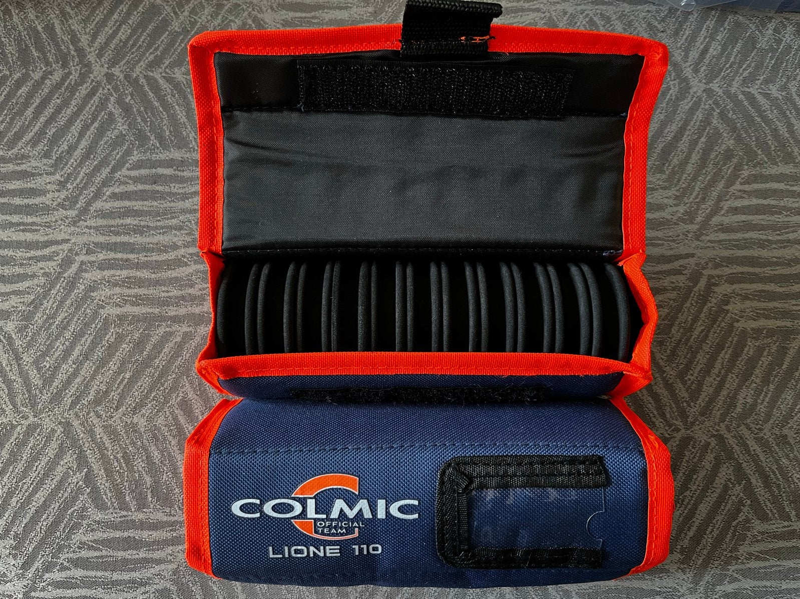 Colmic Lione 110 Feederonderlijnen Houder - Blauw/Oranje, Ophalen of Verzenden, Nieuw, Overige typen