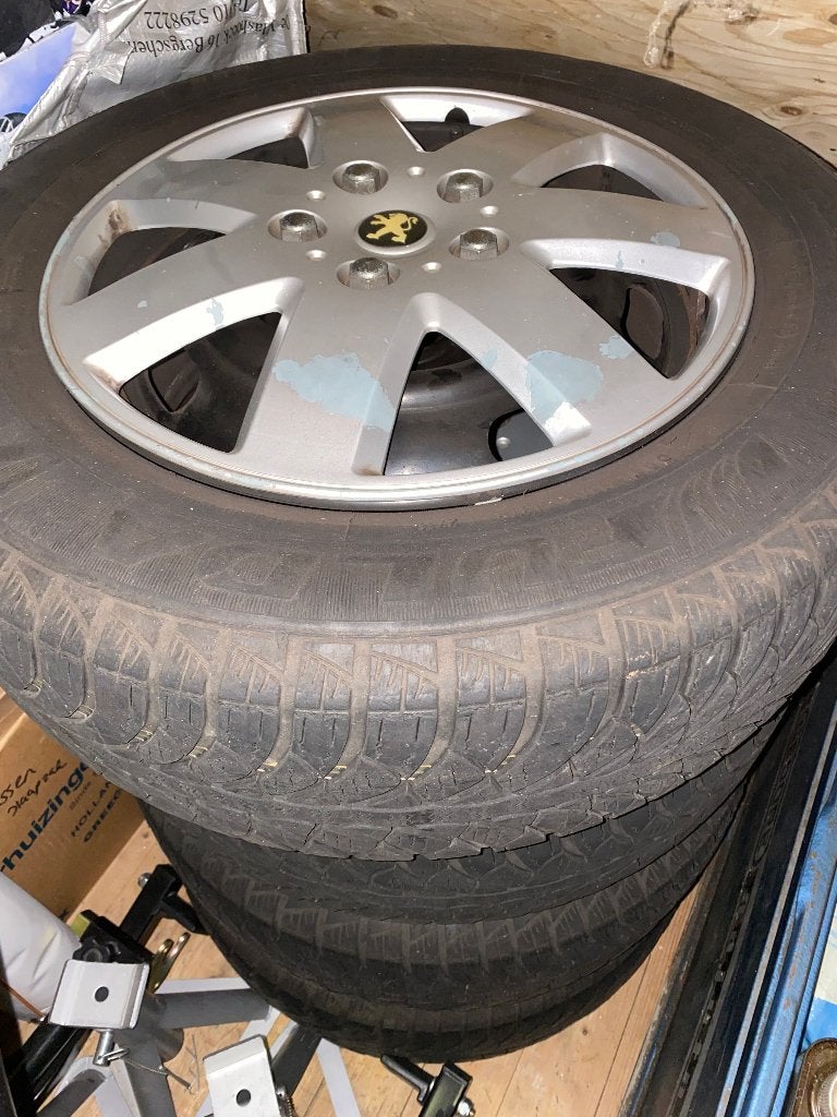 Gratis afhalen winterbanden Peugeot 308 oude type, Ophalen, Gebruikt, Peugeot