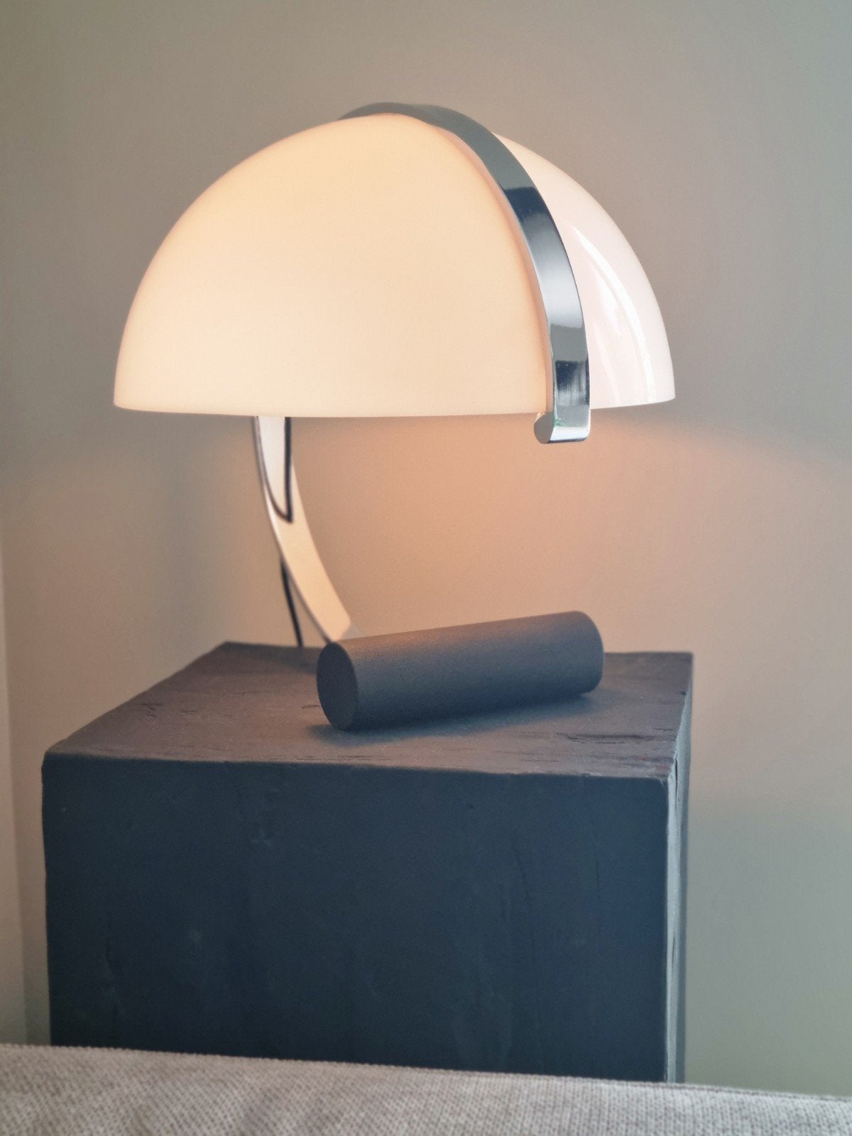Stilnovo tafellamp / Vintage!, Ophalen, Gebruikt, Vintage, Wit