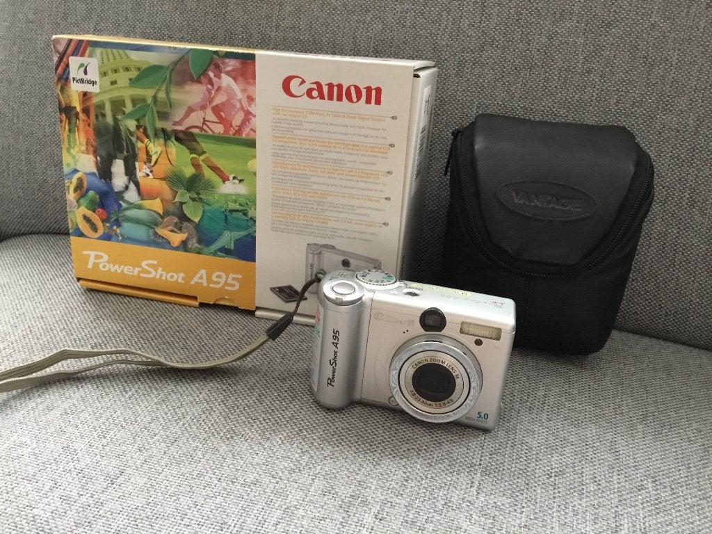 Canon Powershot A95 digitale camera - werkt niet, Ophalen of Verzenden, Niet werkend, Canon, 8 keer of meer