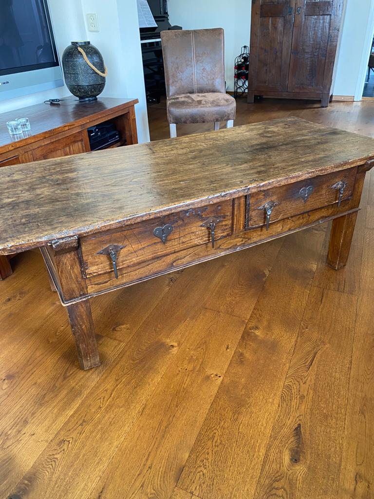 Spaanse salontafel betaaltafel, Antiek en Kunst, Ophalen