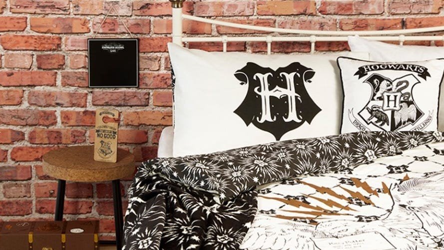5x Harry Potter dekbedovertrek 200x200 (samen voor €7,50), Ophalen of Verzenden, Gebruikt, Overige typen