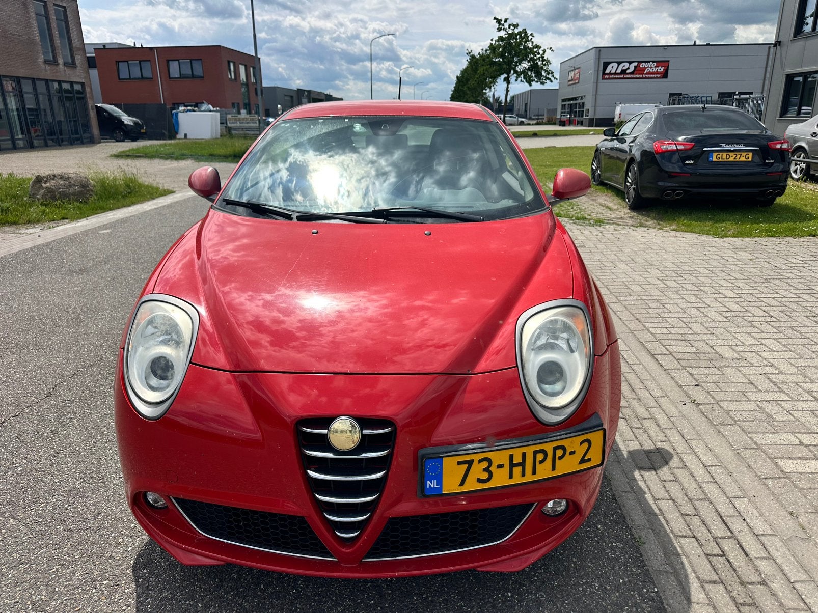 Alfa Romeo MiTo 1.4 2009 Rood, Auto's, Alfa Romeo, Bedrijf, MiTo, ABS, Airbags, Airconditioning, Boordcomputer, Centrale vergrendeling