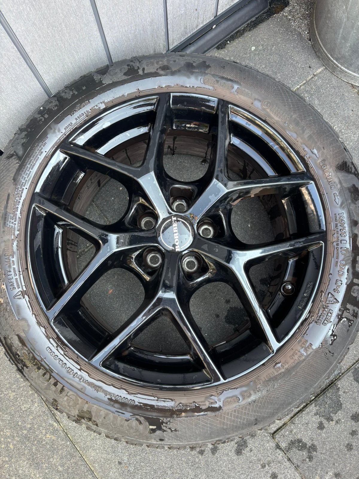Borbet Y velgen 5x100, Auto diversen, Ophalen of Verzenden, Zo goed als nieuw