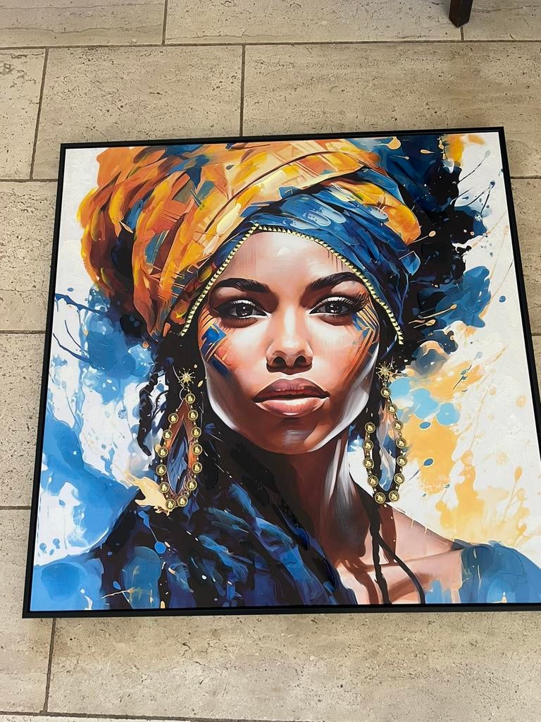 Canvas schilderij, Ophalen