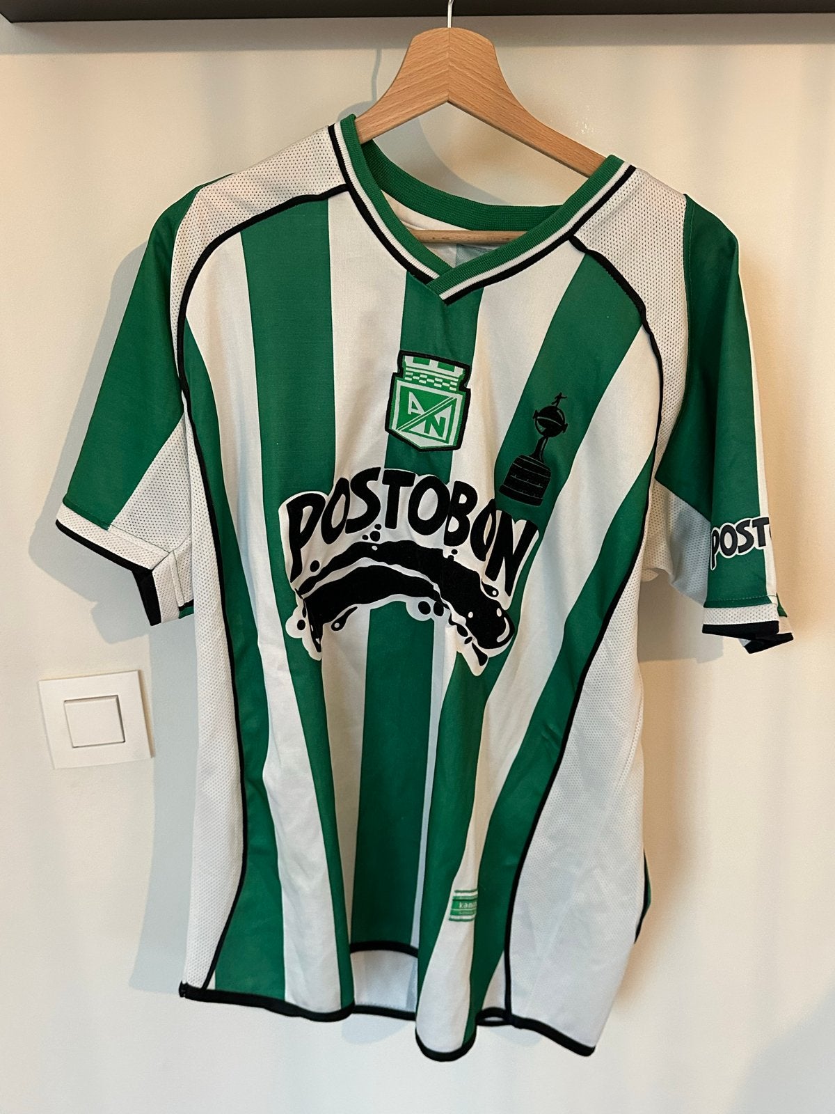 Vintage Atletico Nacional voetbalshirt (2004-2005), Ophalen of Verzenden, Gebruikt, Shirt
