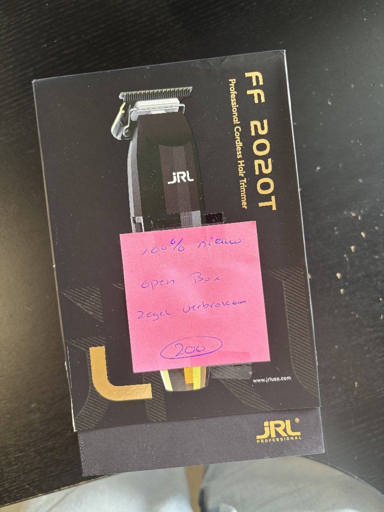 JRL FF 2020T Gold Professionele Draadloze Haartrimmer, Tondeuse, Verzenden, Onbekend, Nieuw