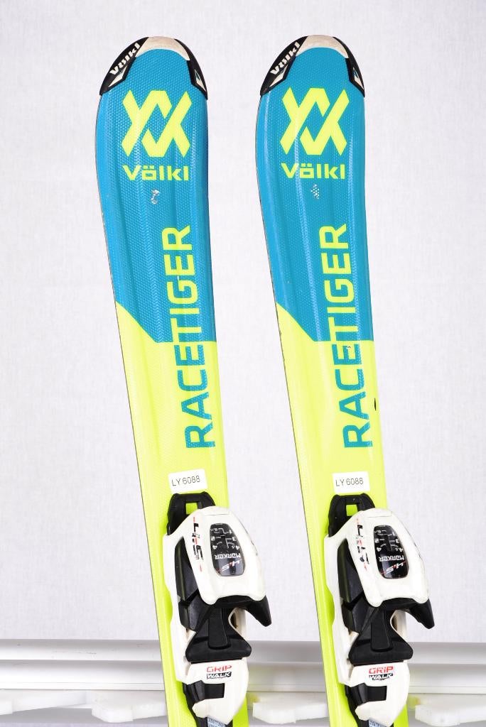 110 140 150 kinder ski's VOLKL RACETIGER SL JR, grip walk, Sport en Fitness, Skiën en Langlaufen, Overige merken, Gebruikt, 100 tot 140 cm
