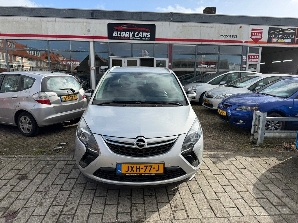 Opel ZAFIRA TOURER 1.4 Edition 7 PERSOON-NAVI-PDC-CRUISE-TRE, Auto's, Opel, Stof, Gebruikt, 4 cilinders, 7 stoelen