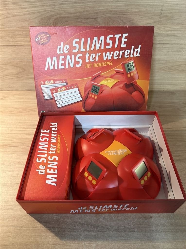 de slimste mens ter wereld - s6918, Hobby en Vrije tijd, Gezelschapsspellen | Bordspellen, Verzenden, Zo goed als nieuw