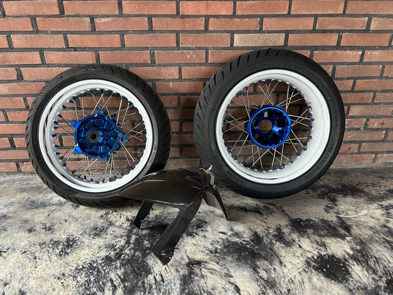 Supermoto Ombouw Set BMW R 1200/1250/1300 GS + Carbon Spatbo, Ophalen of Verzenden, Gebruikt