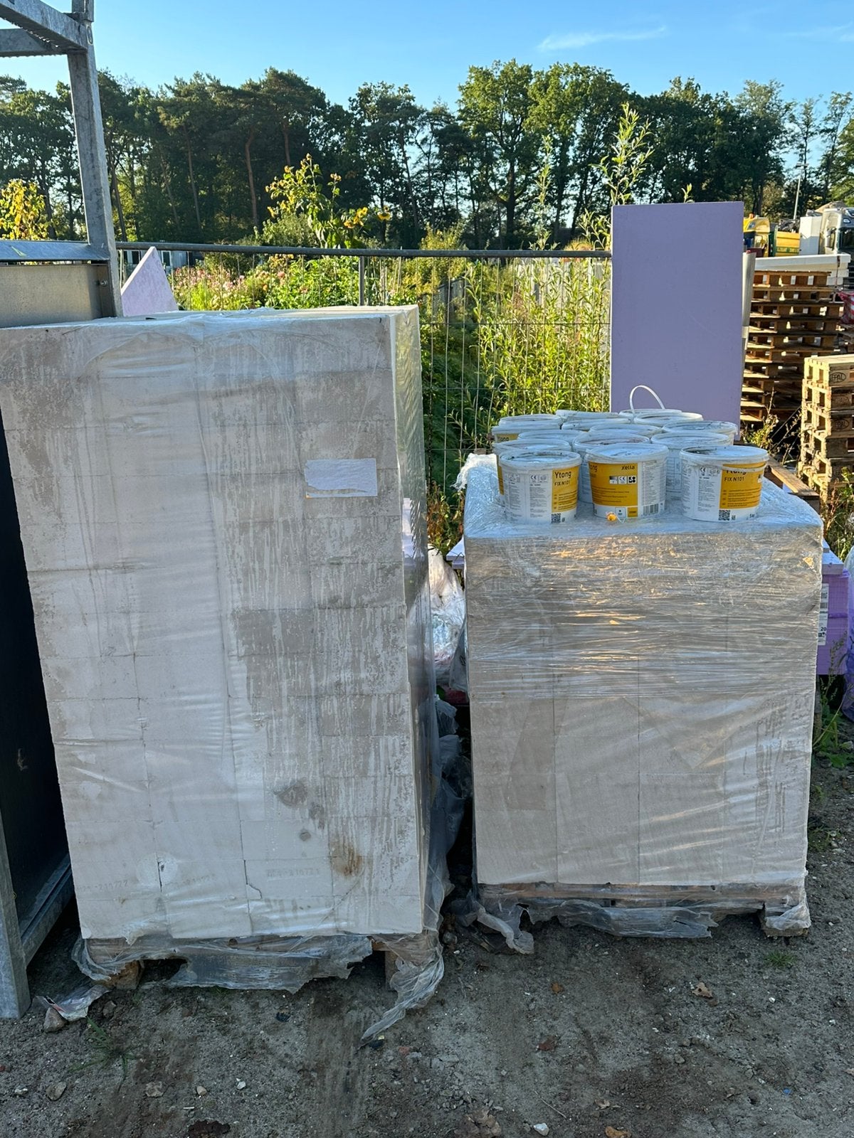 Ytong G4 /600 gasbeton blokken 180 stuks, Ophalen, Overige materialen, Nieuw, Minder dan 5 m²