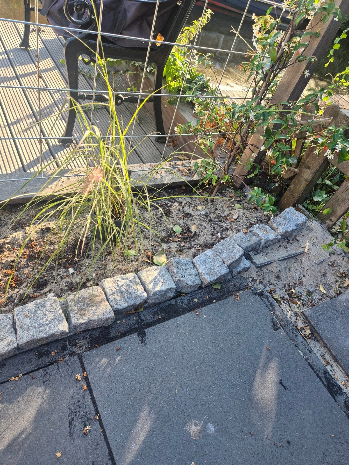 Terras tegels / kinderkopjes, Tuin en Terras, Tegels en Klinkers, Ophalen, Zo goed als nieuw, Beton, Overige typen