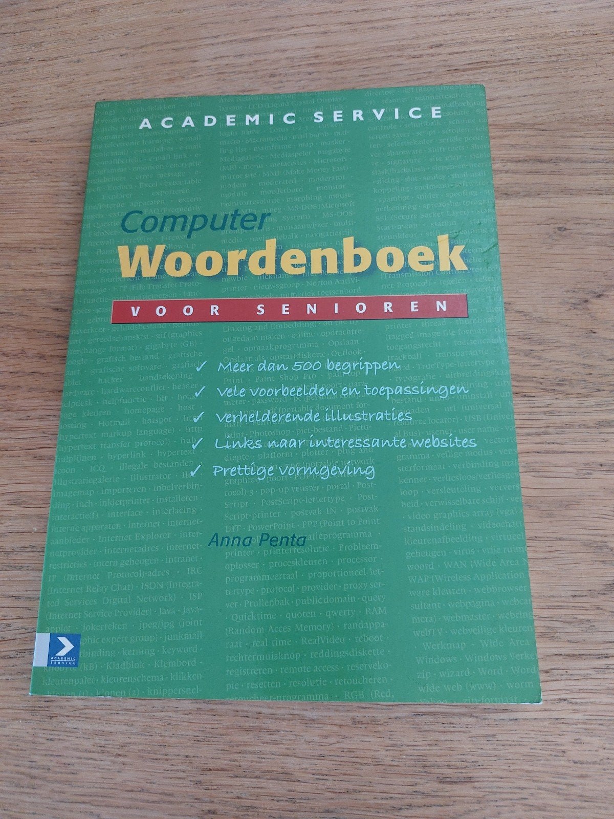 Computer Woordenboek voor Senioren - Anna Penta, Boeken, Ophalen, Zo goed als nieuw, Overige onderwerpen, Anna Penta