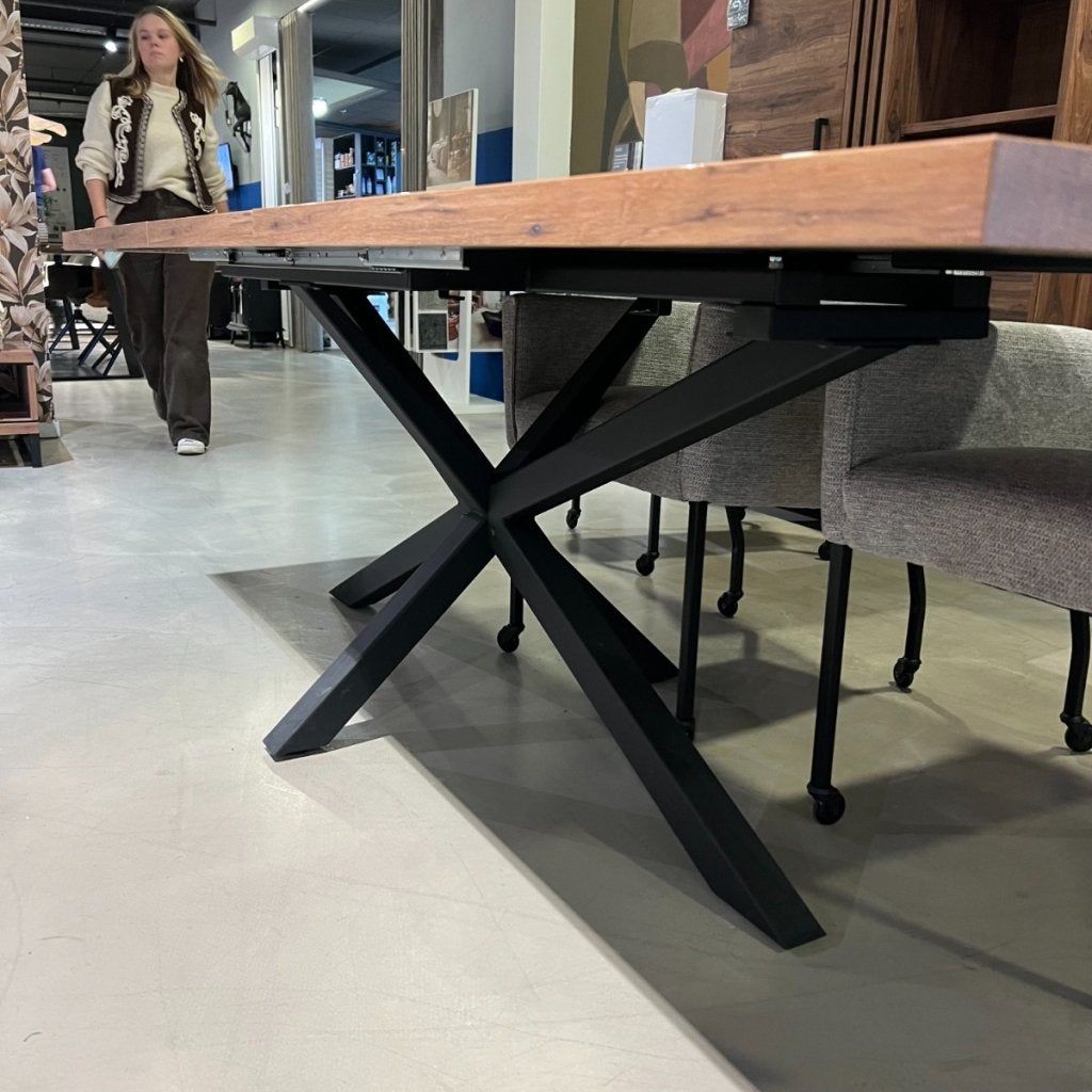Gianta Uitschuiftafel Rechthoekig 190(250)x90 cm - IN.HOUSE, Niet ingevuld, Niet ingevuld, Niet ingevuld