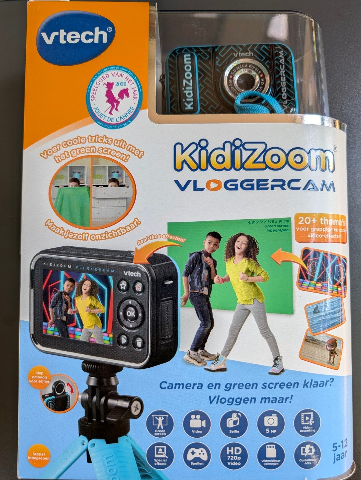 VTech KidiZoom Vloggercam - Nieuw (doos beschadigd), Full HD, Verzenden, Minder dan 8x, Camera