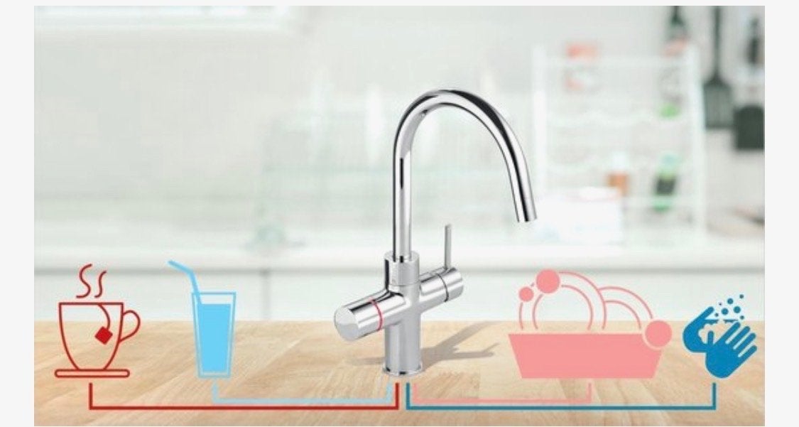 Itho Daalderop Close-in More 4-in-1 kokendwaterkraan -2022, Ophalen, Zo goed als nieuw