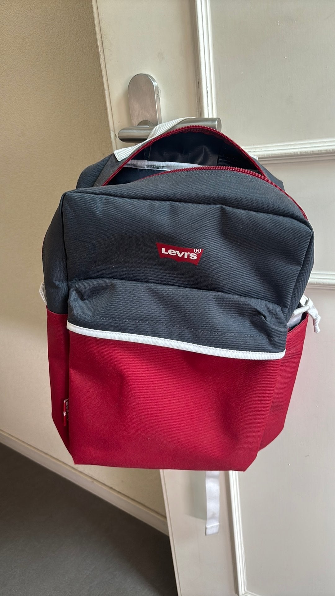 Levi tas, Ophalen of Verzenden, Zo goed als nieuw, Blauw, Aktetas of Boekentas
