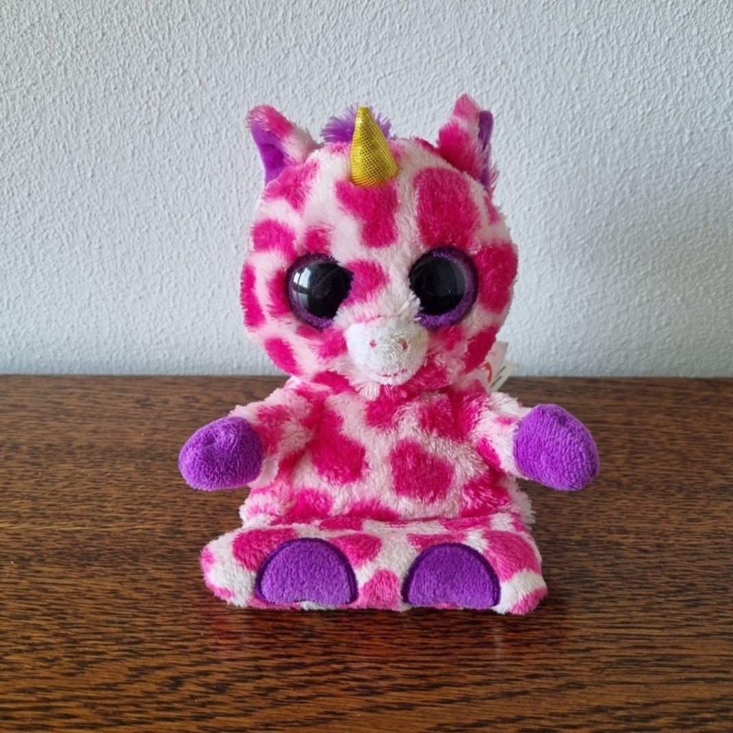 TY Beanie Boo peek a boo telefoonhouder uni eenhoorn, Ophalen of Verzenden