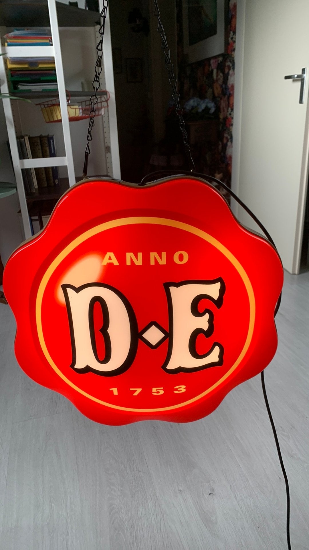 Douwe Egberts lichtbak, Antiek en Kunst, Ophalen