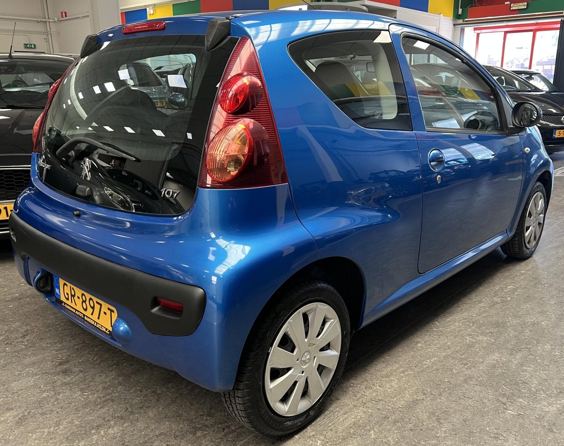 Peugeot 107 1.0 Première - elektr ramen - centrale deurverg, Voorwielaandrijving, Euro 5, Stof, Gebruikt