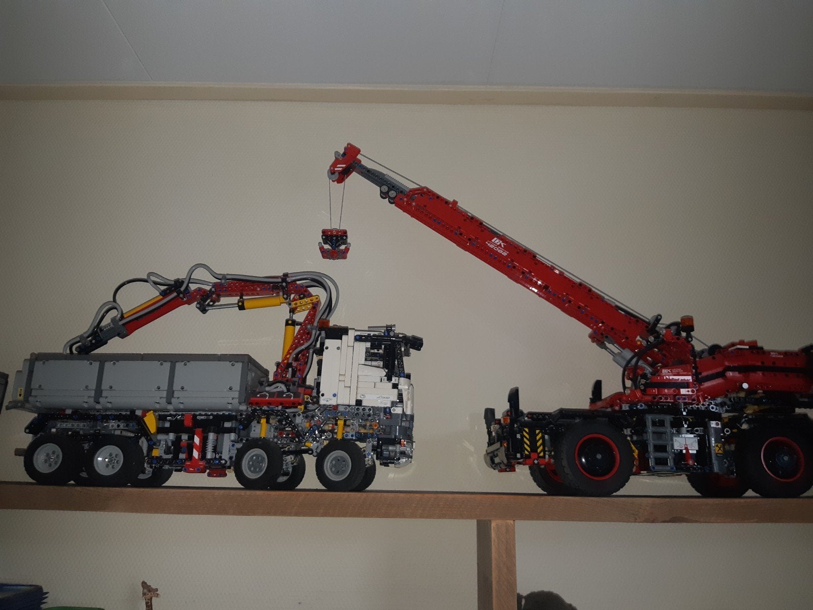 lego 42043 42082 kraan vrachtwagen, Ophalen, Lego, Technic, Inclusief instructies