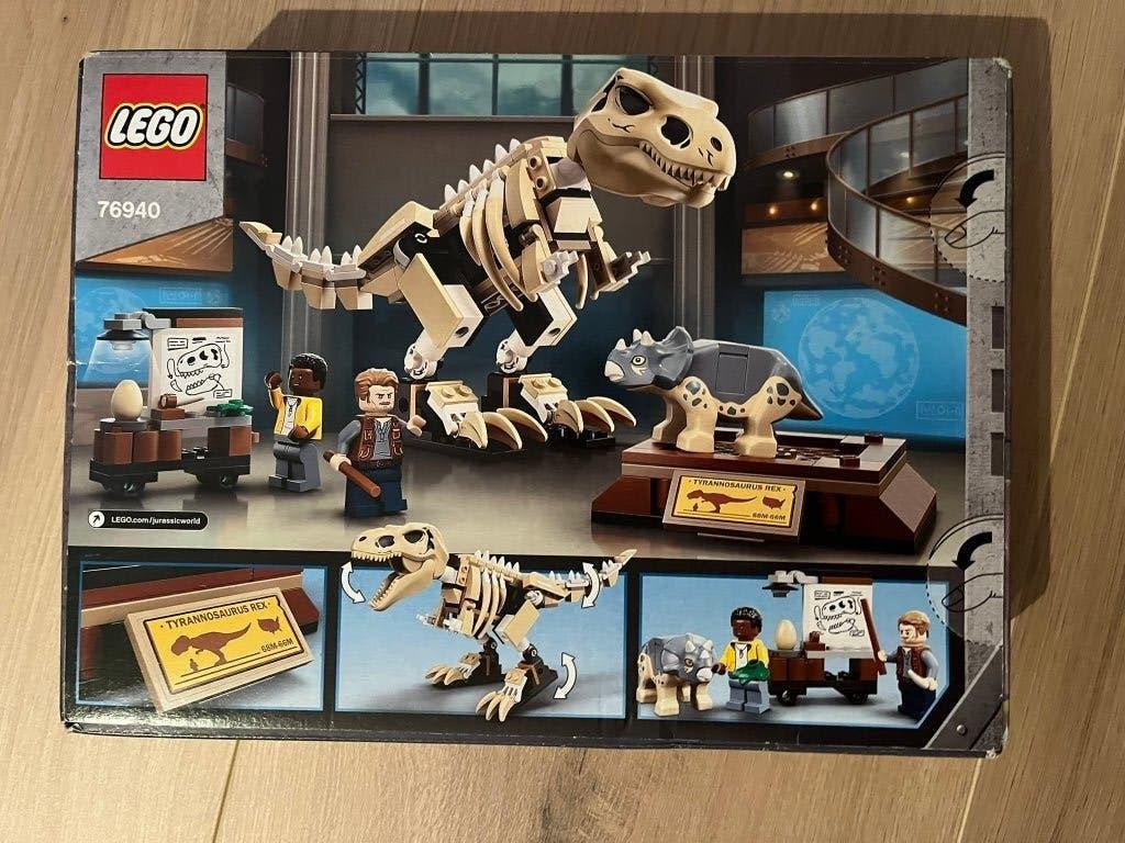 Lego 76940 Jurassic World T Rex Dinosaur Fossil Exhibition, Jurassic World, Verzenden, Nieuw, Complete set