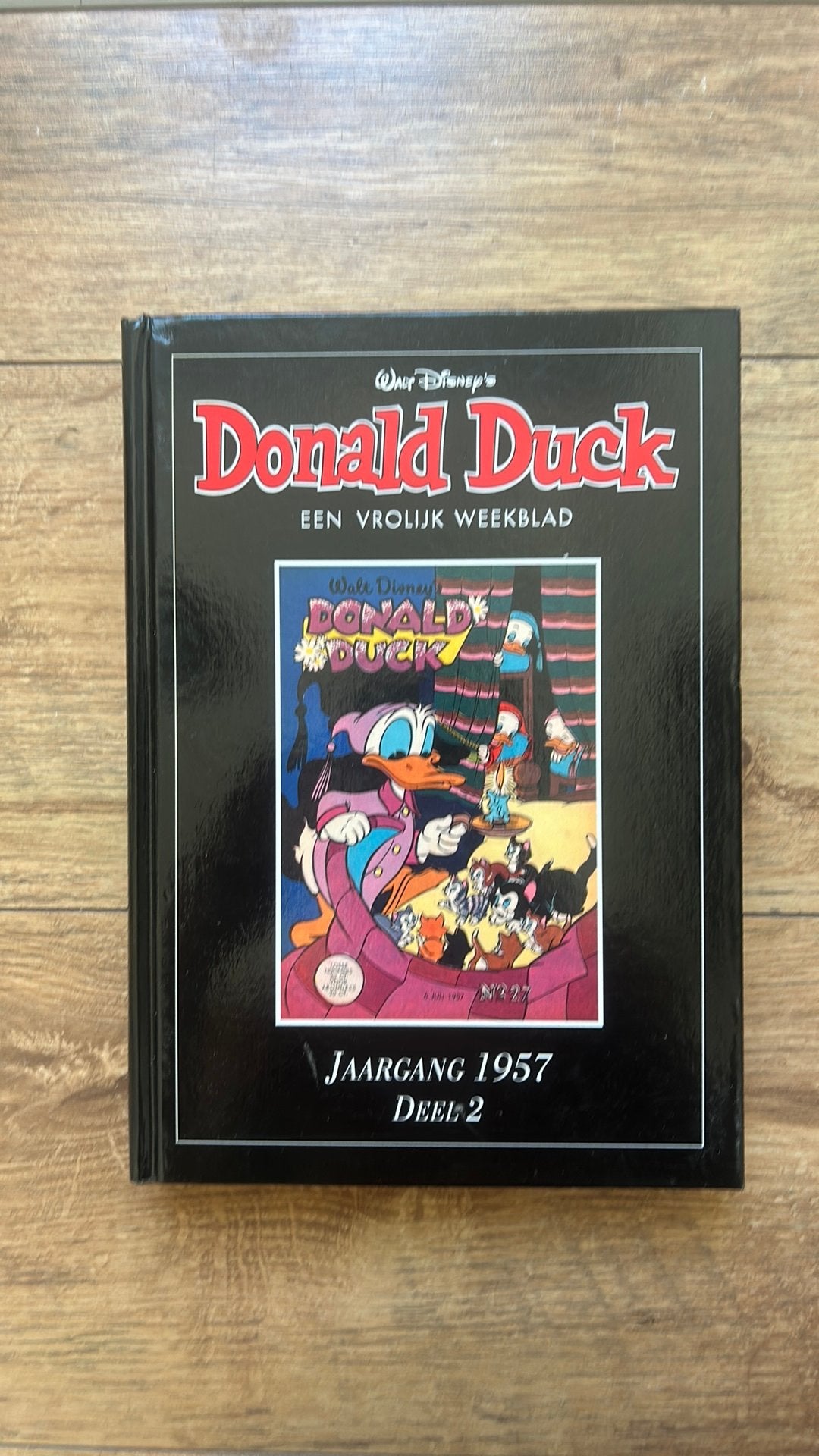Donald duck een vrolijkweekblad jaargang 1957 deel 1/deel 2, Boeken, Meerdere stripboeken, Ophalen of Verzenden, Nieuw